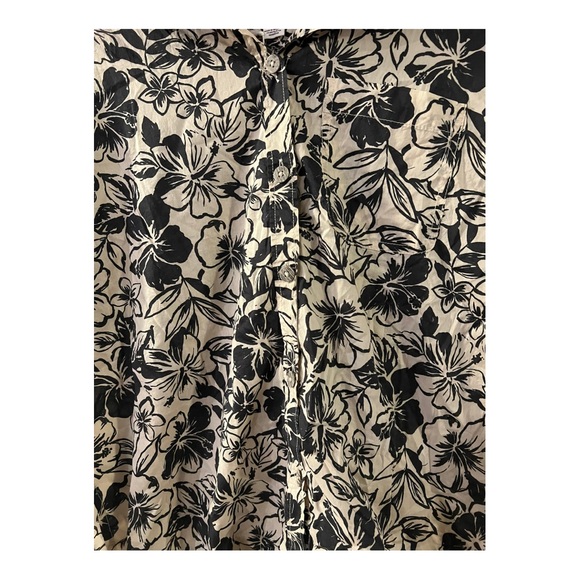 American Eagle Outfitters Tropical Button-Up Resort Shirt Floral Tropical Men M - Picture 8 of 16